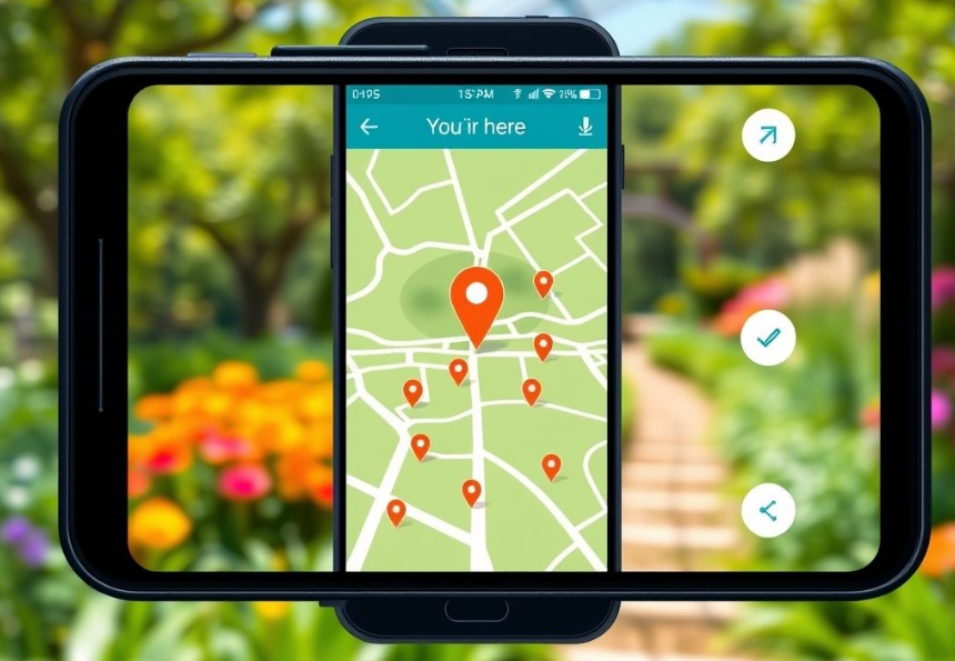 植物園向けスマホアプリケーション